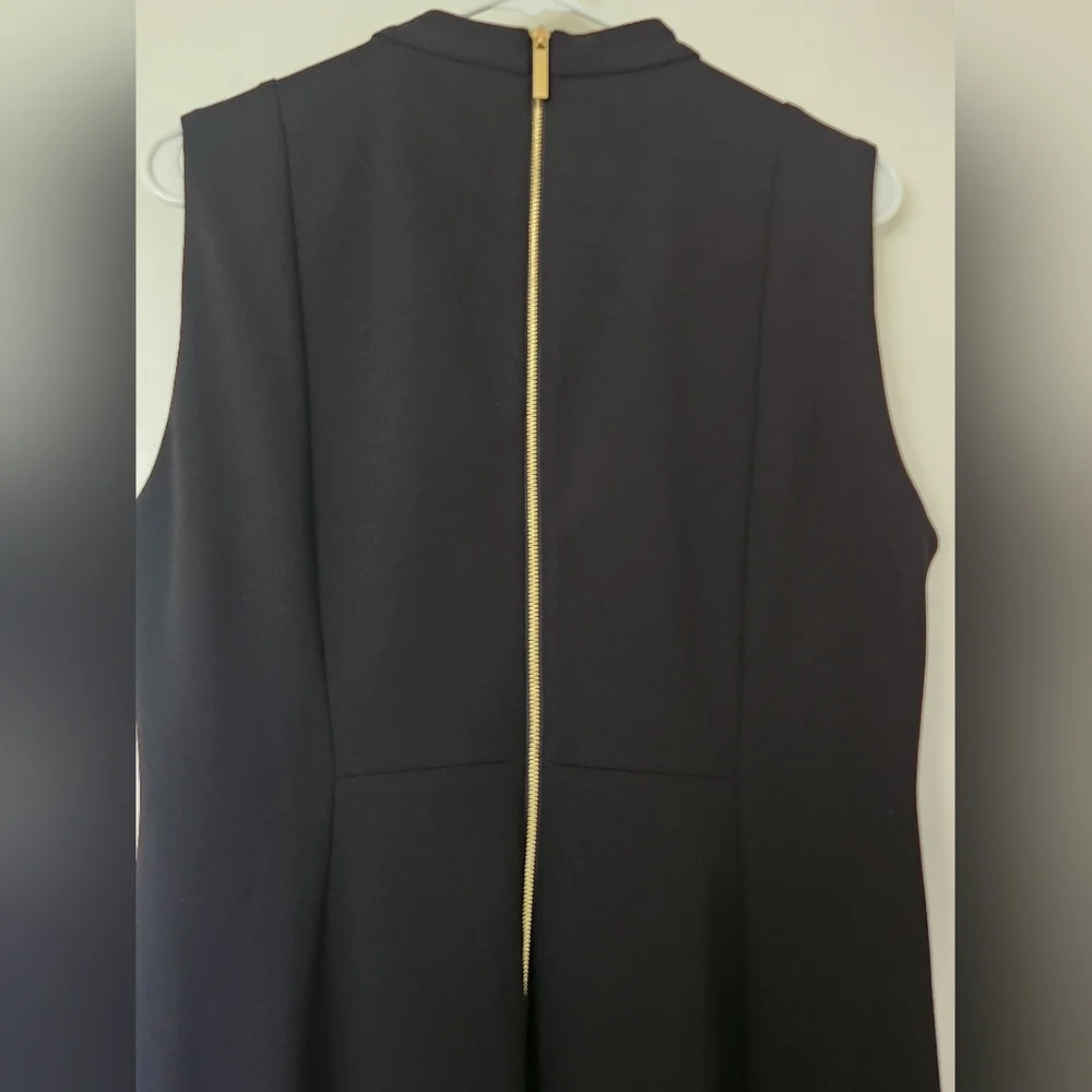 NWT Calvin Klein Sleeveless Neck Tied‎ Dress
